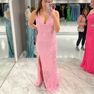 Designer Prom dress (pink)